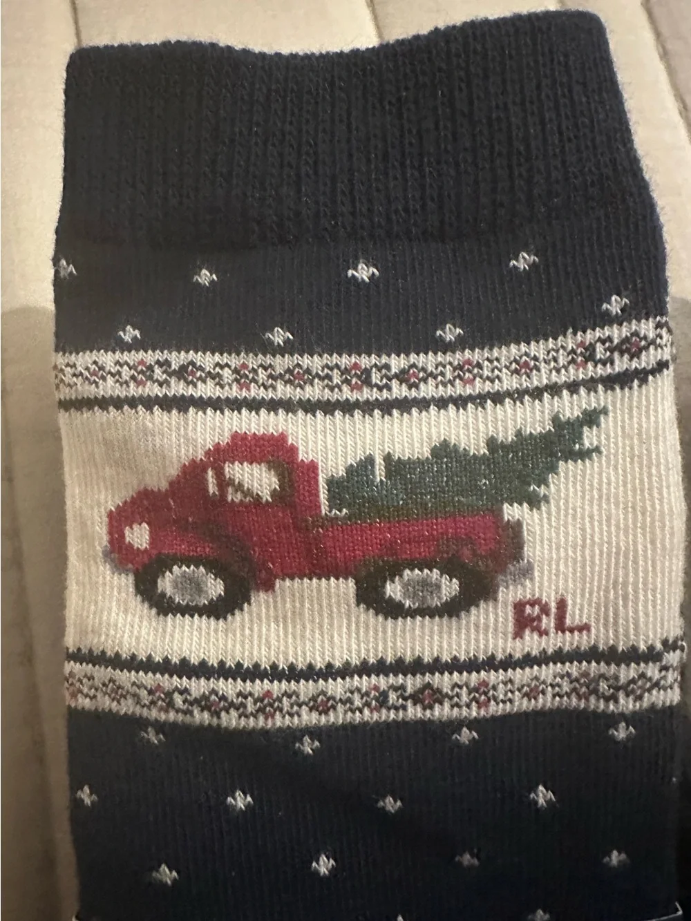 Polo Ralph Lauren Little and Big Boys' Holiday Truck Socks, 3-Piece Set